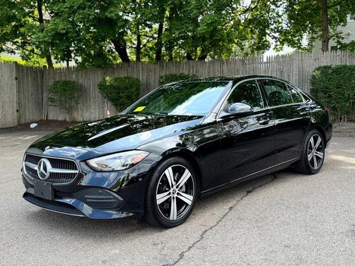 Black 2025 Mercedes-Benz C-Class C 300 4MATIC