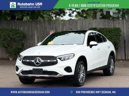 Polar White 2025 Mercedes-Benz GLC 300 4MATIC Coupe