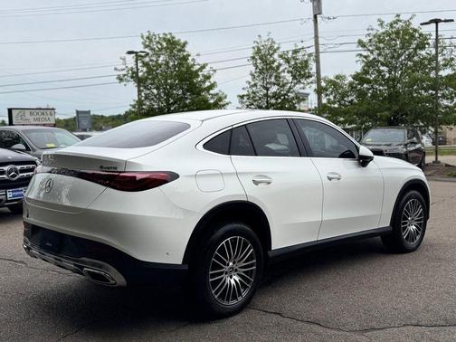 Polar White 2025 Mercedes-Benz GLC 300 4MATIC Coupe