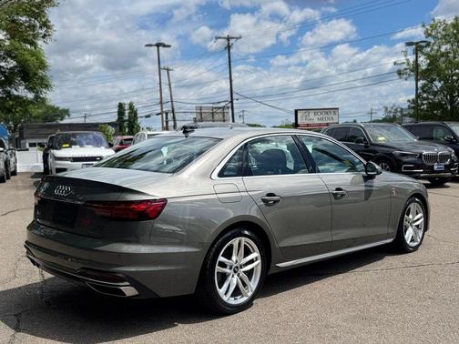 Gray Metallic 2023 Audi A4 45 S line Premium