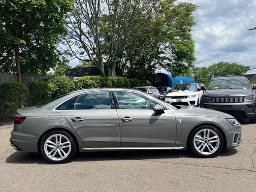 Gray Metallic 2023 Audi A4 45 S line Premium