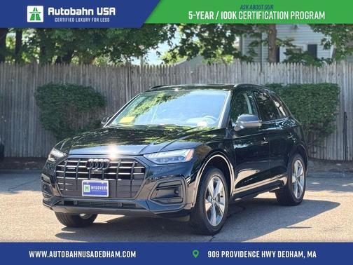 Brilliant Black 2025 Audi Q5 40 Premium Plus