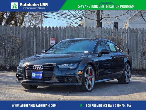 Black 2018 Audi S7 4.0T Premium Plus