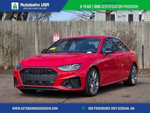 Tango Red 2021 Audi S4 3.0T Premium