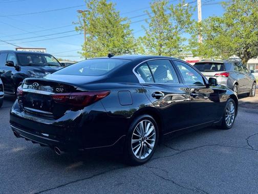 Midnight Black 2023 INFINITI Q50 Base