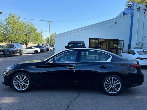 Midnight Black 2023 INFINITI Q50 Base
