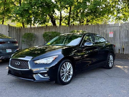 Midnight Black 2023 INFINITI Q50 Base