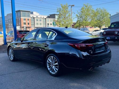 Midnight Black 2023 INFINITI Q50 Base