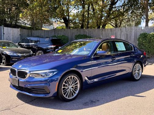 Mediterranean Blue Metallic 2019 BMW 540 i xDrive