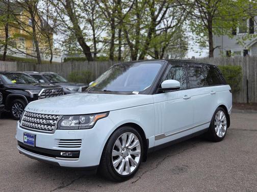 White 2017 Land Rover Range Rover 5.0L Supercharged