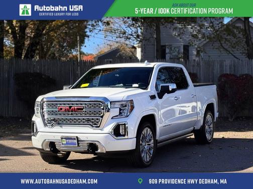 White Frost Tricoat 2022 GMC Sierra 1500 Limited Denali