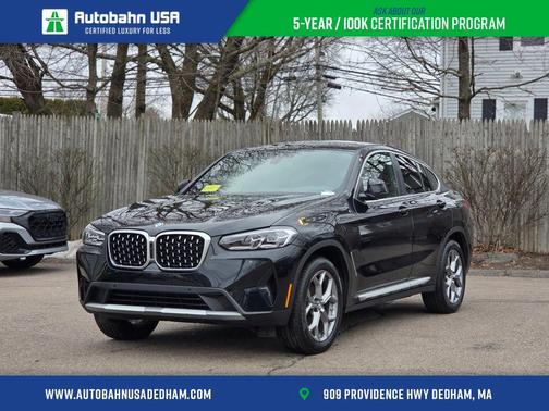 Black Sapphire Metallic 2025 BMW X4 xDrive30i