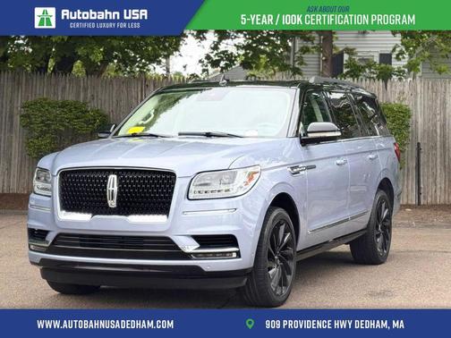 Crystal Blue 2021 Lincoln Navigator Black Label