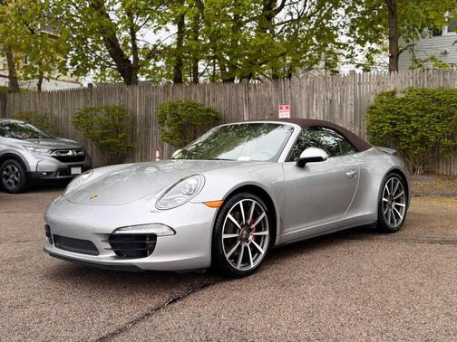 Platinum Silver 2013 Porsche 911 Carrera 4S