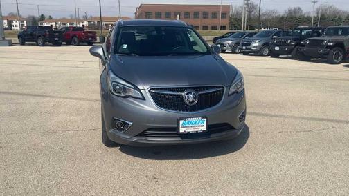 Satin Steel Metallic 2019 Buick Envision Essence