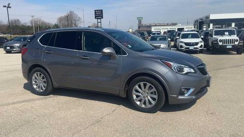 Satin Steel Metallic 2019 Buick Envision Essence