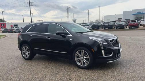 Stellar Black Metallic 2024 Cadillac XT5 Premium Luxury