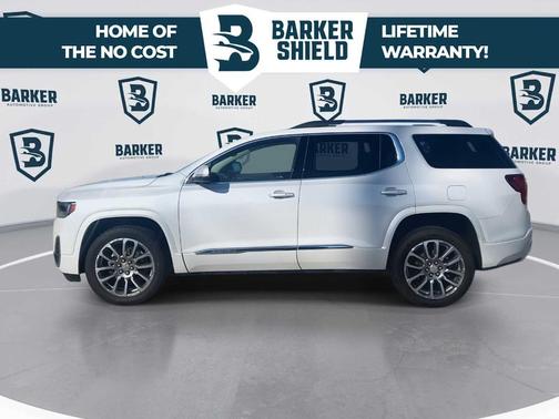 White Frost Tri-Coat 2023 GMC Acadia Denali