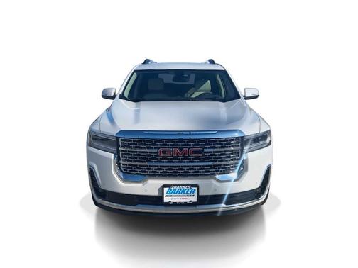 White Frost Tri-Coat 2023 GMC Acadia Denali