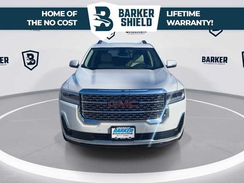 White Frost Tri-Coat 2023 GMC Acadia Denali