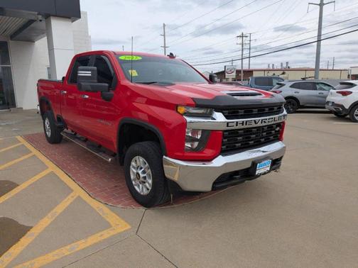 Red 2022 Chevrolet Silverado 2500 LT