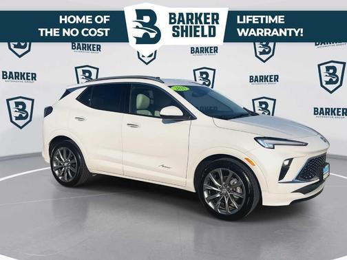 White Frost Tri-Coat 2025 Buick Encore GX Avenir