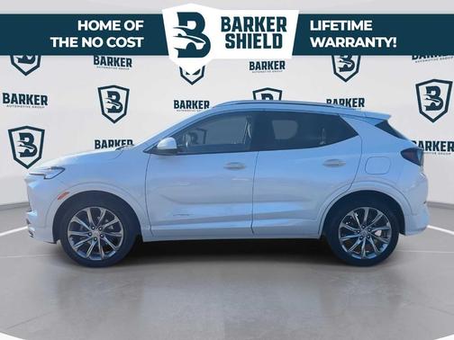White Frost Tri-Coat 2025 Buick Encore GX Avenir