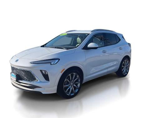 White Frost Tri-Coat 2025 Buick Encore GX Avenir