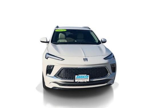 White Frost Tri-Coat 2025 Buick Encore GX Avenir