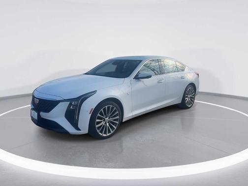 Summit White 2026 Cadillac CT5 Premium Luxury AWD