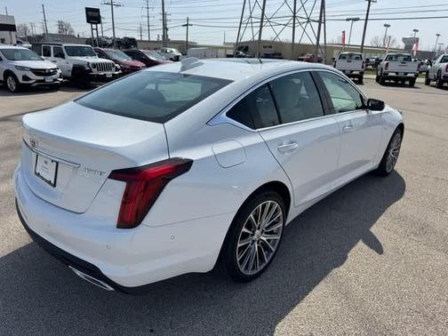 Summit White 2026 Cadillac CT5 Premium Luxury AWD