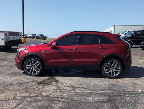 Red 2023 Cadillac XT4 Sport