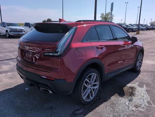 Red 2023 Cadillac XT4 Sport