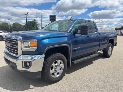 Blue 2016 GMC Sierra 3500 SLE