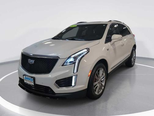 Crystal White Tri-Coat 2024 Cadillac XT5 Sport