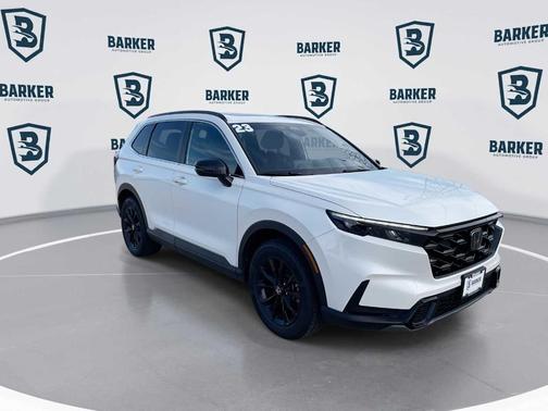 Platinum White Pearl 2023 Honda CR-V Hybrid Sport