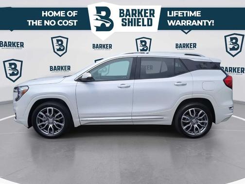 White Frost Tri-Coat 2024 GMC Terrain Denali