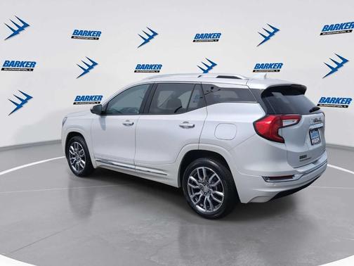 White Frost Tri-Coat 2024 GMC Terrain Denali