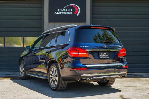 Blue 2019 Mercedes-Benz GLS 450 4MATIC