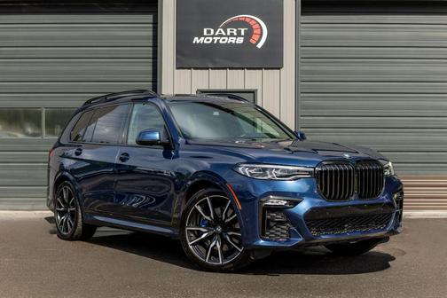 Blue 2021 BMW X7 xDrive40i