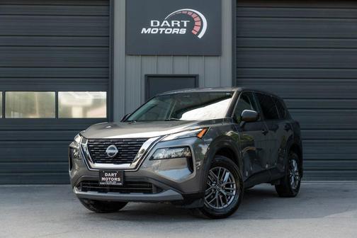Gray 2022 Nissan Rogue S
