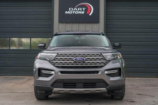 Gray 2023 Ford Explorer Limited Sport Utility 4D