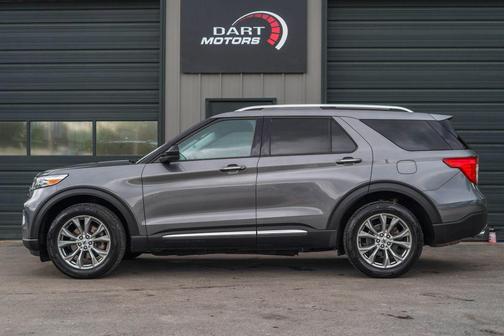Gray 2023 Ford Explorer Limited Sport Utility 4D
