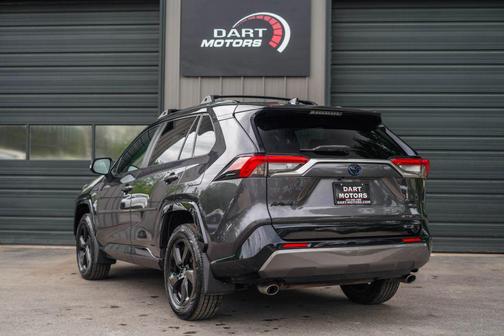 Gray 2020 Toyota RAV4 Hybrid SE