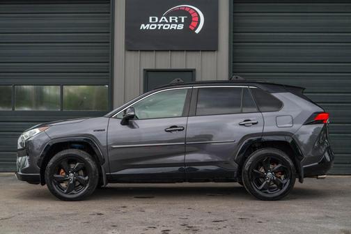 Gray 2020 Toyota RAV4 Hybrid SE