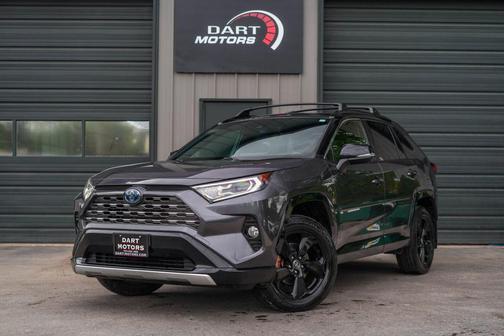 Gray 2020 Toyota RAV4 Hybrid SE