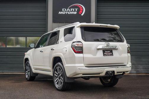 White 2017 Toyota 4Runner Limited