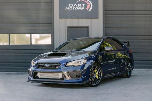 Blue 2018 Subaru WRX STI Base