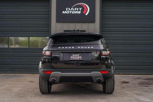 Black 2018 Land Rover Range Rover Evoque SE