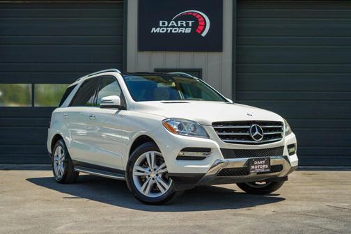White 2013 Mercedes-Benz M-Class ML 350 BlueTEC 4MATIC